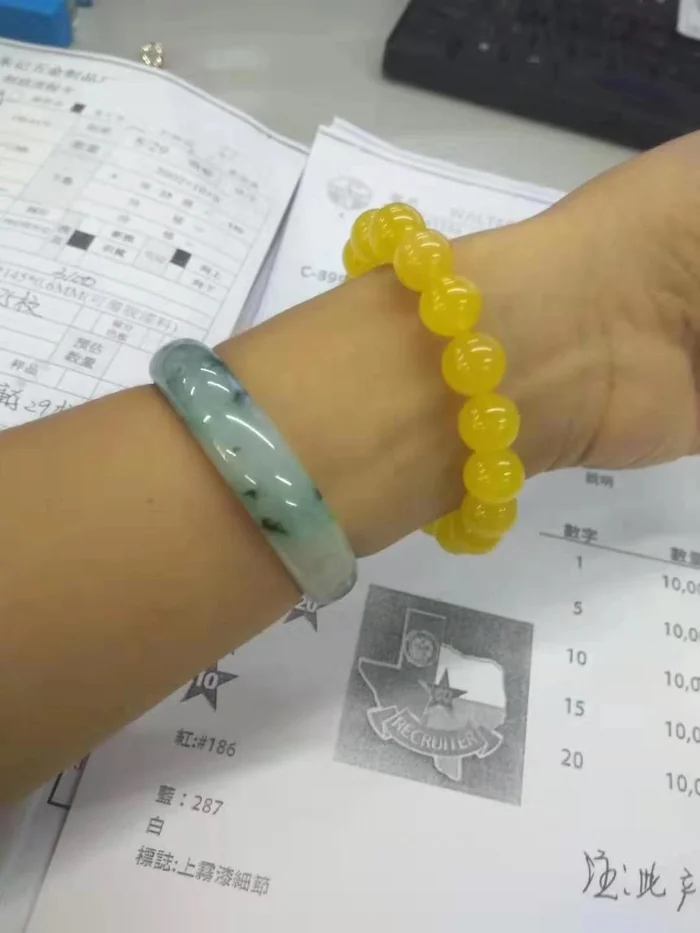 翡翠手鐲客戶返圖